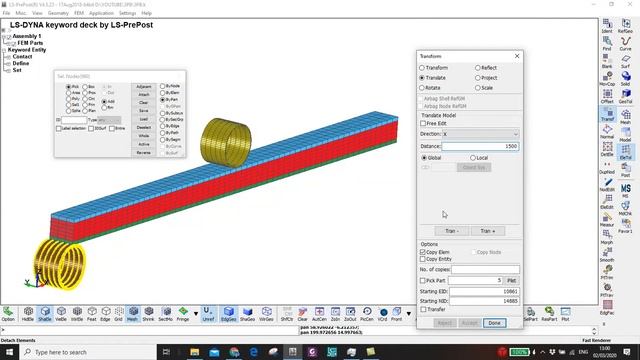 LS-DYNA TUTORIAL 10: Three Point Bending of Sandwich Structure with EPS Foam as Core смотреть онлайн