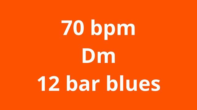 70 bpm tempo ' 12 bar blues Dm ' metronome 4/4 смотреть онлайн