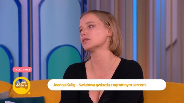 JOANNA KULIG WE ŁZACH W DZIEŃ DOBRY TVN!😢