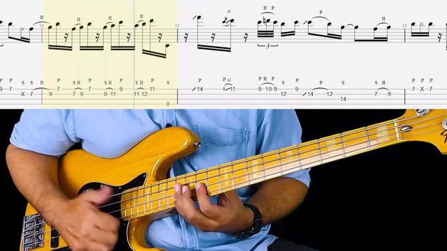 Marcus Miller - Power - Bass Cover - Full with Tabs смотреть онлайн