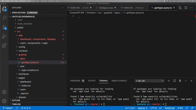 11. How to build a Headless CMS with TypeScript, React, GraphQL and Node: My Apps смотреть онлайн