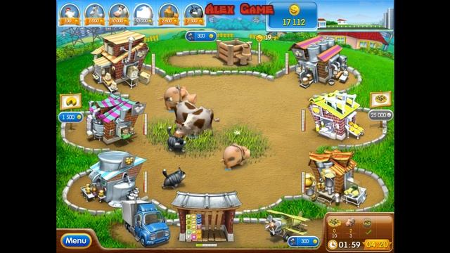 Farm Frenzy Pizza Party only GOLD Italian Street 2 (lvl 66) Веселая ферма Печем пиццу Итальянская 2 смотреть онлайн