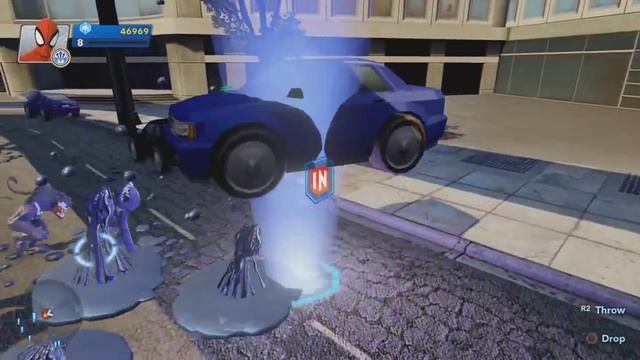 Disney Infinity 2.0 Marvel Super Heroes - Spider Man Gameplay смотреть онлайн