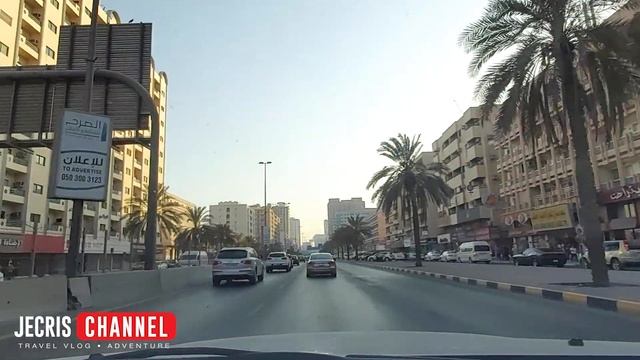 Driving in Sharjah | Al Bu Daniq Area to Safeer Mall | Sharjah City - UAE смотреть онлайн