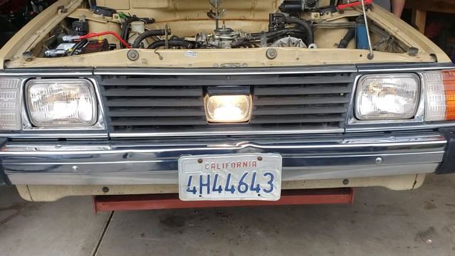 Subaru BRAT cyclops light. смотреть онлайн
