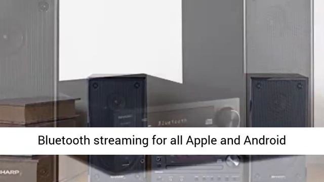 Sharp XLHF102B HI Fi Component MicroSystem with Bluetooth, USB Port for MP3 Playback, Built in CD P смотреть онлайн
