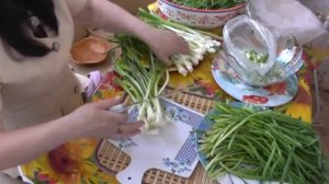 279. Видео урок. Заготовка зелени лука, перо чеснока на весну