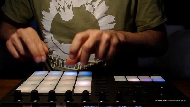 Maschine Shaolin -Harp Of The Oracle(live finger drumming on Maschine MK3) смотреть онлайн
