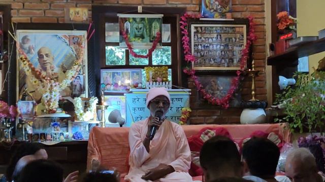 BV Vana Goswami Maharaja in Caucaia do Alto - SP (March 9th, 2024) смотреть онлайн