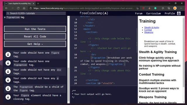 FreeCodeCamp #4 | Applied Accessibility смотреть онлайн