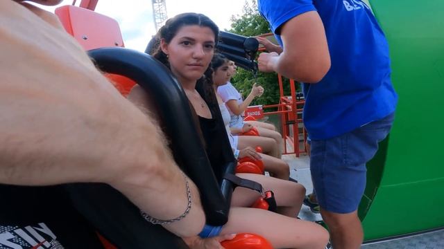 Парк аттракционов Сказка в Крылатском / Гигантская ладья 360 / Американские горки смотреть онлайн