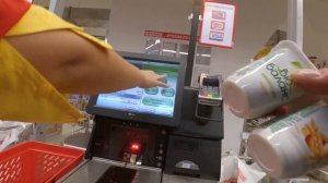 Магазин Магнит касса самообслуживания