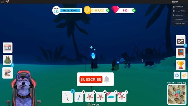 How To Find STARFISH In Fishing Simulator - ROBLOX смотреть онлайн