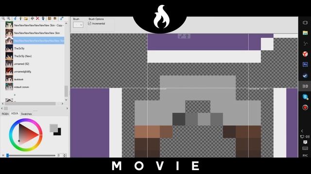 How to make a skin minecraft with shade, 150-200 Likes next tutorial. смотреть онлайн