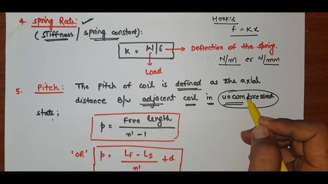 TERMS USED IN COMPRESSIBLE HELICAL SPRING || HOW TO FIND FORMULA IN DESIGN DATA BOOK смотреть онлайн