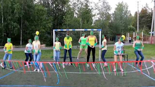 2 смена 2015 , ДОЛ "Юный Строитель" , общелагерное видео смотреть онлайн