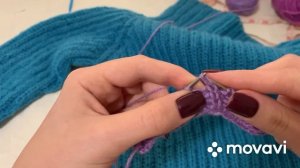 Убавки в английской резинке