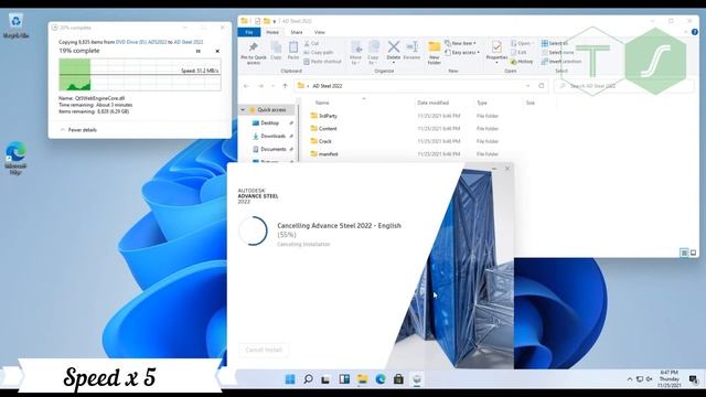 How to install Autodesk Advance Steel 2022 on Windows 11 | TOP SHARE смотреть онлайн