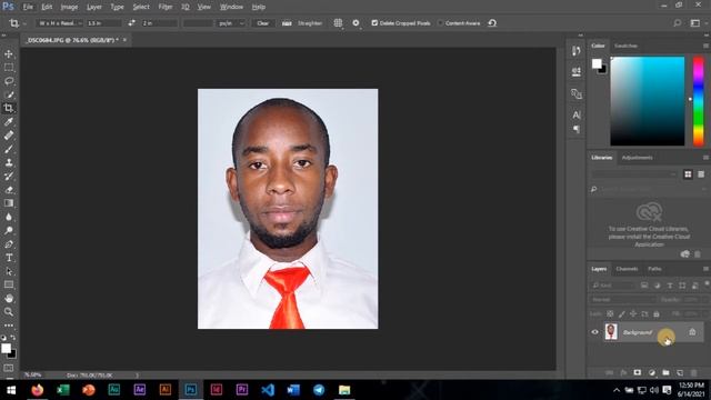 How to edit 8 Passport Photos in Photoshop (Luganda) смотреть онлайн