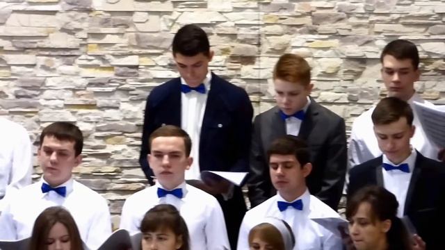 Взглянь в небеса хоровая песня церковь Вифания смотреть онлайн