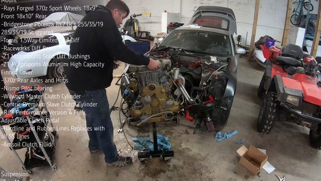 Twin Turbo 350z - 700+HP (Hopefully) Time Lapse Build смотреть онлайн