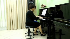 Бах И.С. Шутка для фо-но в 4 руки в исполнении фортеп.ансамьля Елена Безнарытная и Мария Щербина.