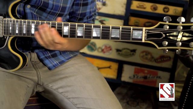 2017 Gibson ES-355 Shinichi Ubukata Vintage Ebony V.O.S. смотреть онлайн
