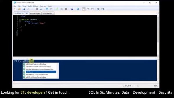 The term '' is not recognized as the name of a cmdlet, function, script file, or operable program