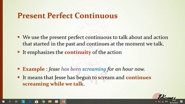 Present Perfect simple and continuous vs Past Perfect Simple and Continuous смотреть онлайн
