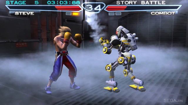 TEKKEN 4 - Steve Fox gameplay PlayStation 2 HD (PCSX2 v1.7.0) смотреть онлайн