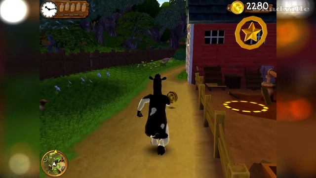 Супер-велик и гонки на пикапе ☀ Barnyard Прохождение игры #4 смотреть онлайн