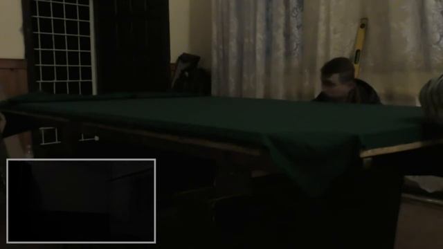 24.04.17 Ремонт бильярдного стола и перетяжка сукна.