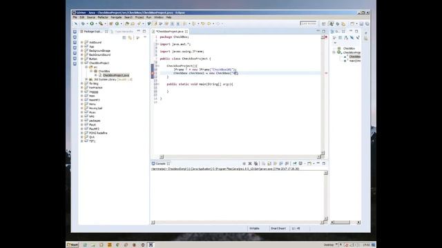 How To Create CheckBox in Java Eclipse смотреть онлайн
