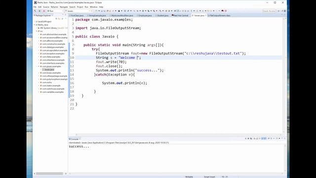 IO Streams | Introduction to Input Output Stream | Core Java Tutorial смотреть онлайн