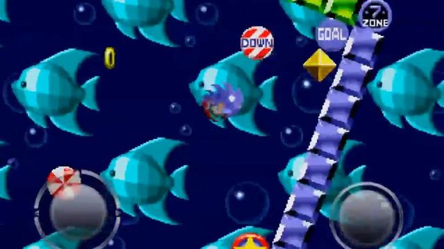 Sonic 1 IOS custom special stage 7+Chaos emerald num 7 смотреть онлайн