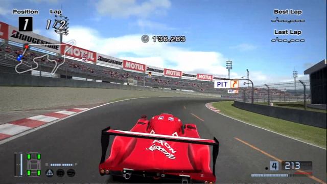 Gran Turismo 4 - Toyota GT-ONE Race Car '99 @ Grand Valley смотреть онлайн