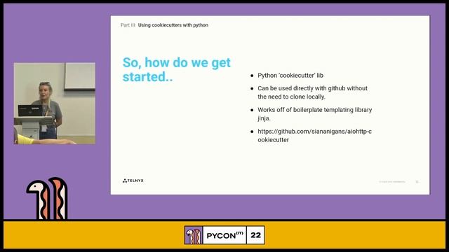 Creating Python services using cookiecutter - Sian Lennon смотреть онлайн