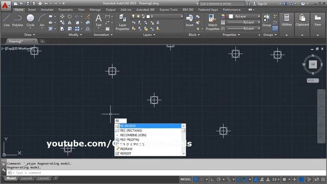 AutoCAD Point and Point Style Command Tutorial Complete | Point Display Size, Point Snap смотреть онлайн