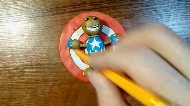 Слепить KICK THE BUDDY из пластилина? ЛЕГКО! смотреть онлайн