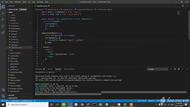 React Native - How To Make a Splash Screen in React Native ? смотреть онлайн