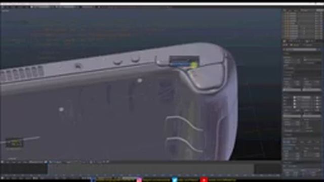 Steam Deck [Valve Handheld PC] - 3D Modeling | Part 3 of 3 Final смотреть онлайн