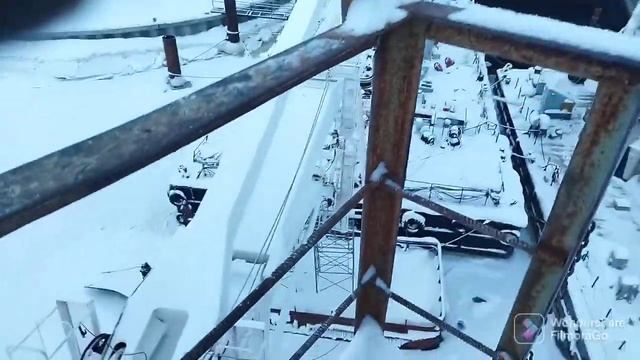 Полёт над новым Ягринским мостом. г. Северодвинск. Панорама. смотреть онлайн
