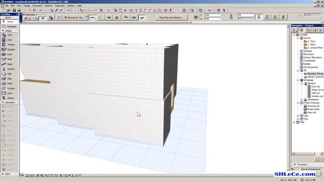 tutorial 3dsmax vray Drawing the building in ArchiCAD.mp4 смотреть онлайн