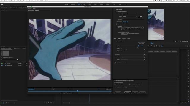 How to export a GIF Adobe Premiere Pro SHORT TUTORIAL смотреть онлайн