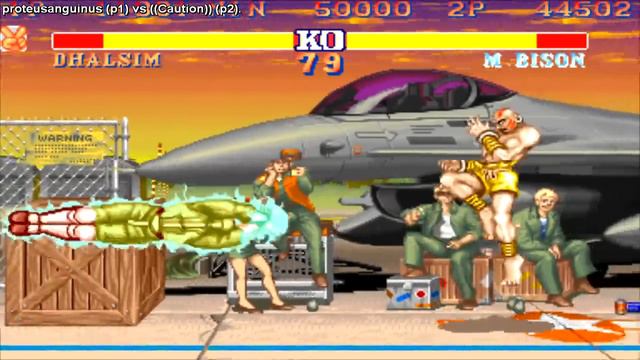 Street Fighter 2 Champion Edition - proteusanguinus (Colombia) vs Caution (Brazil) смотреть онлайн