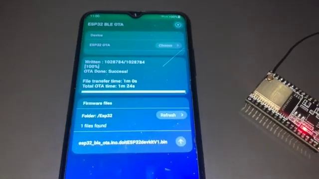 ESP32 BLE OTA - Android & IOS смотреть онлайн