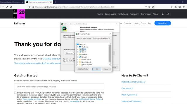 #1 how to install python 3.8.2 and pycharm 2020 | පයිතන් සිංහලෙන් | python sinhalen смотреть онлайн