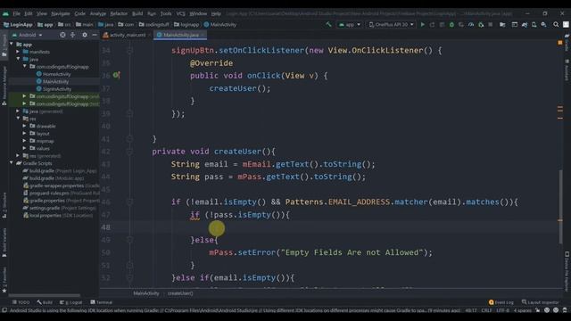Login And SignUp App using Firebase as Backend (Android Studio 2020) #androidstudio смотреть онлайн