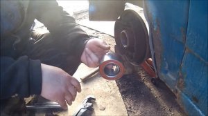 Замена заднего ступичного подшипника фольксваген т-4