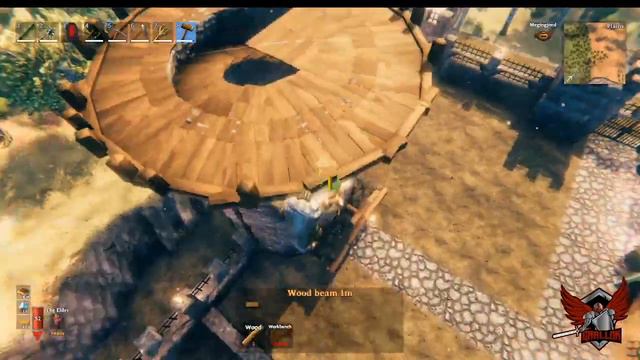 Valheim End Game Two Person Base ( 1/2 Plains 1/2 Meadows ) ( Time Lapse ) смотреть онлайн